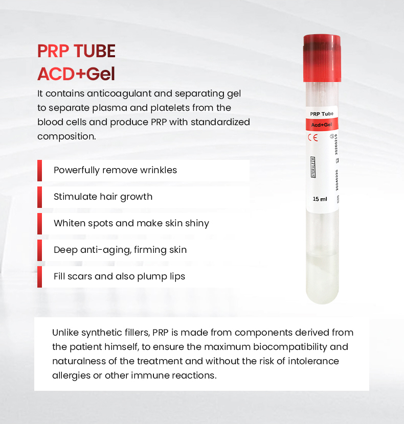 Kit de Tubo PRP de 15ML ACD GEL Fornecedor Coreano
