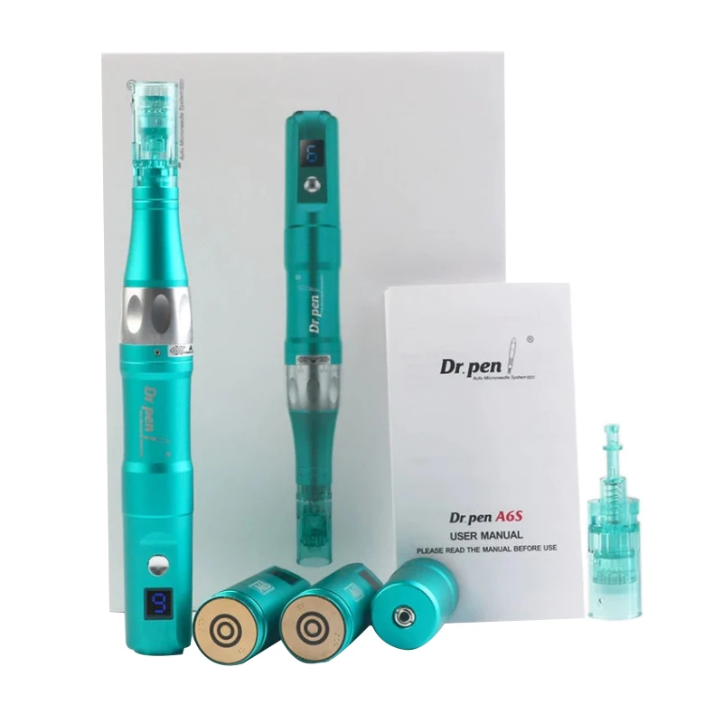 Dr pen A6S Caneta profissional de microagulhamento sem fio