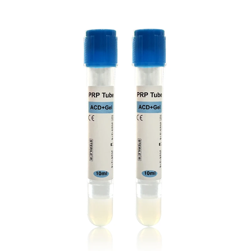 Pacote individual de TUBO de gel PRP ACD de 10ml