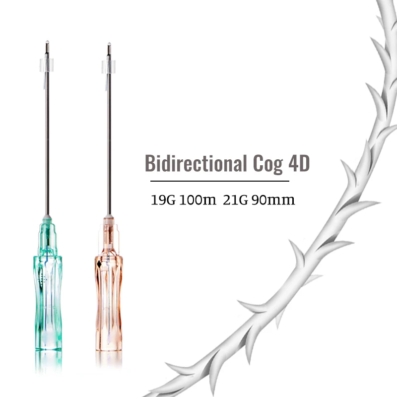 Linha de moldagem PCL 18G 19G 100mm para contorno facial