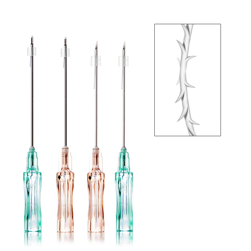 Linha de moldagem PCL 18G 19G 100mm para contorno facial